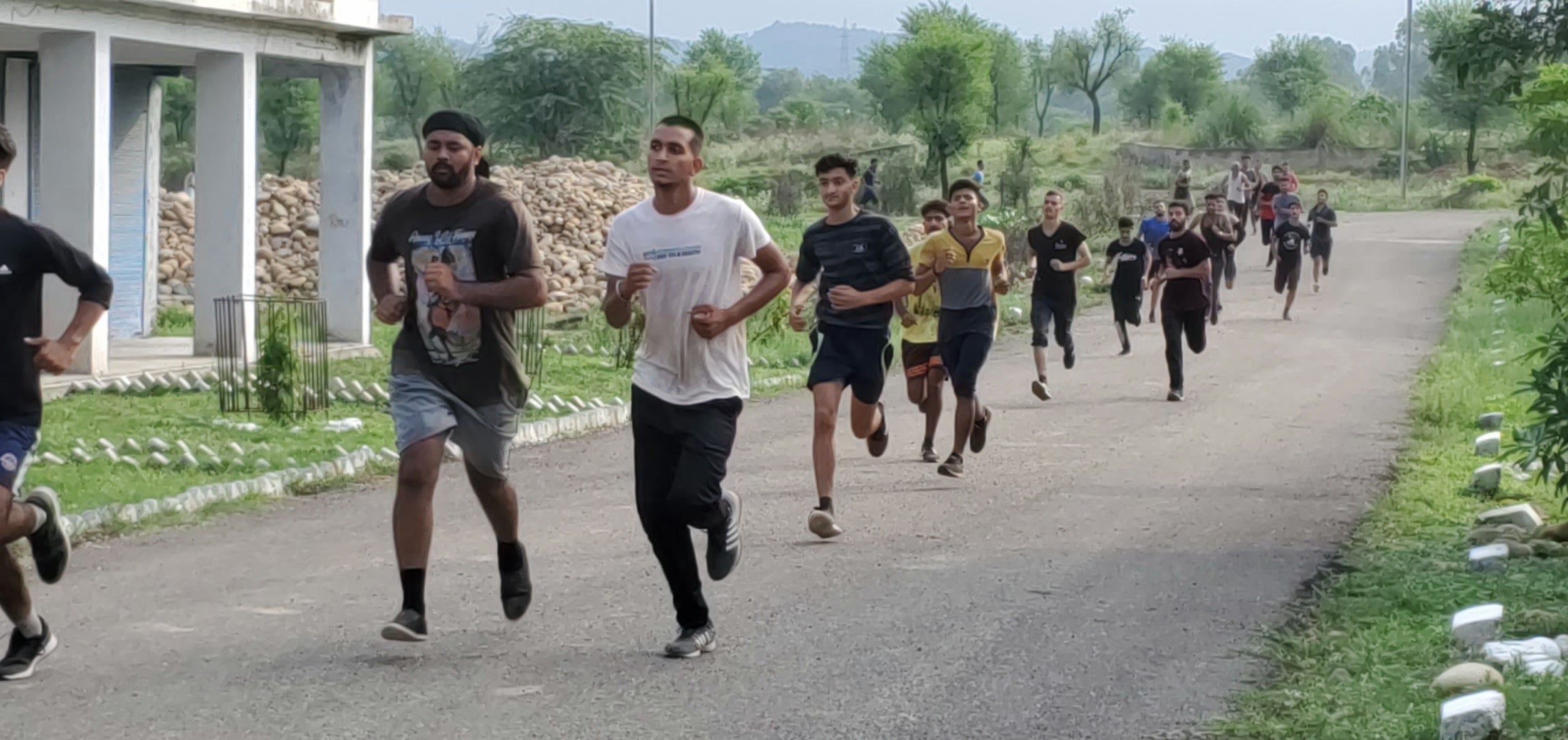 400 mtr running track for Army, SSC GD, JKP physical training