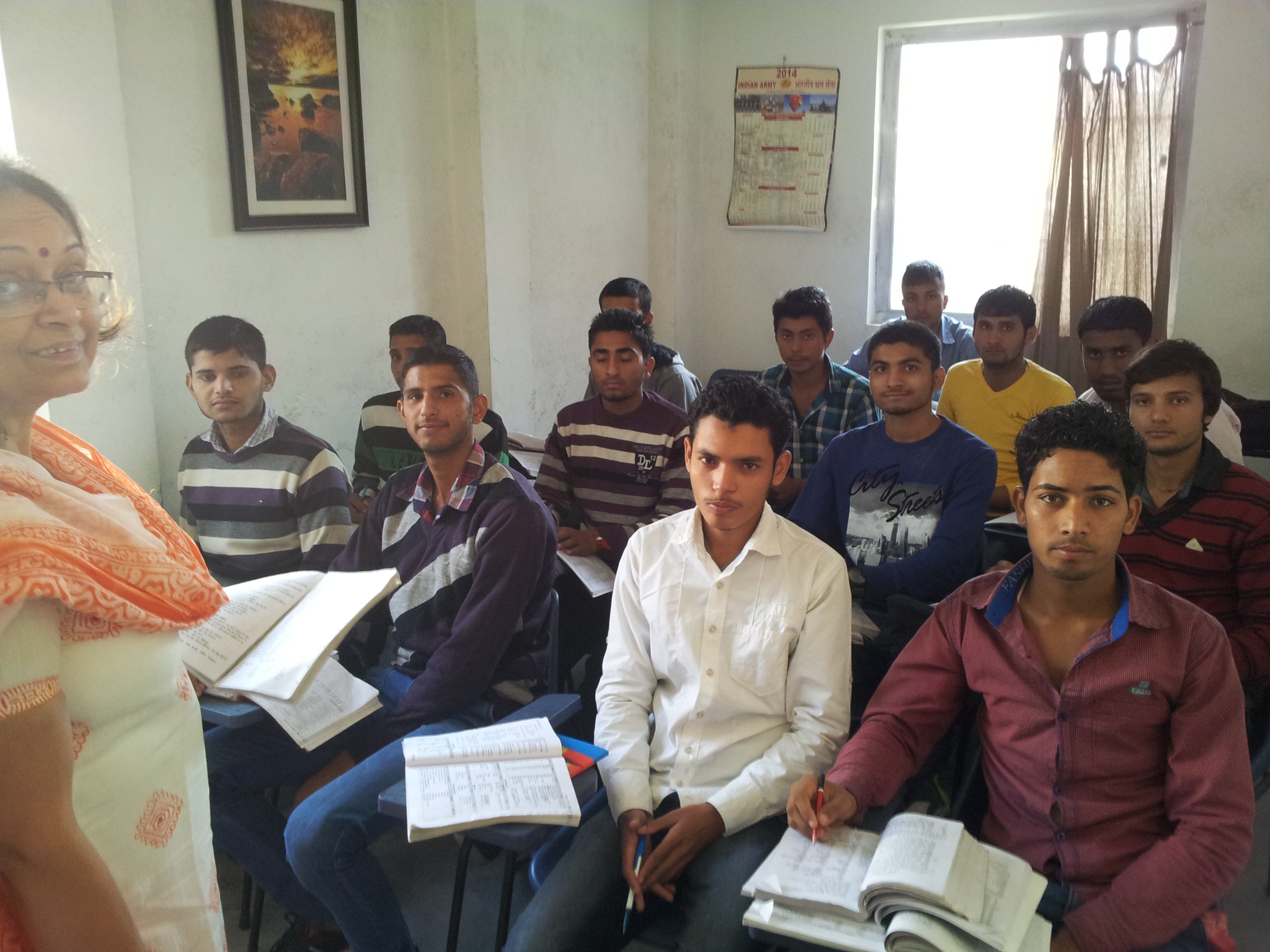 JKP Constable coaching in progress at our Ambphalla Jammu Branch