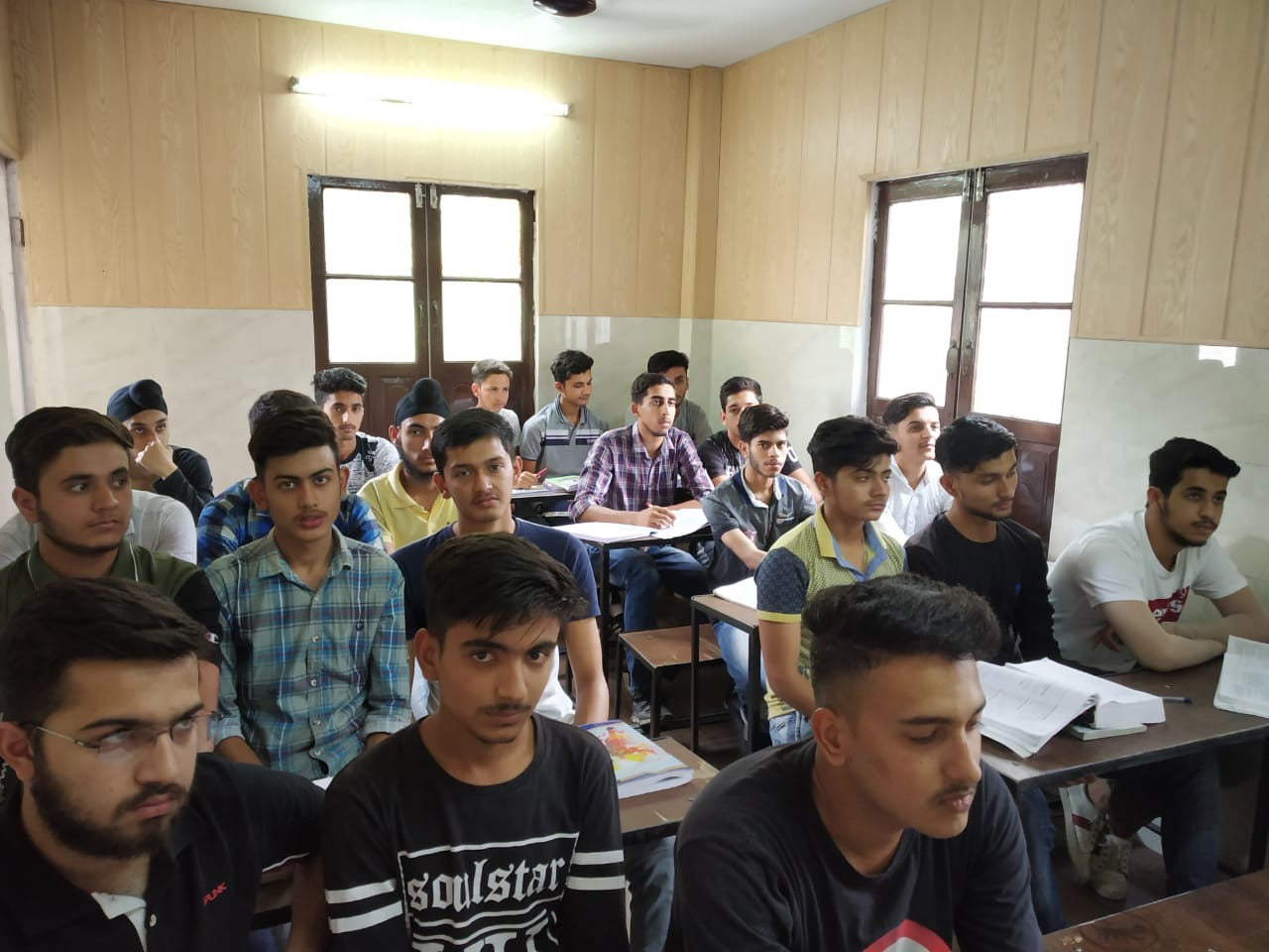 NDA Written coaching in progress at our Ambphalla Jammu Branch